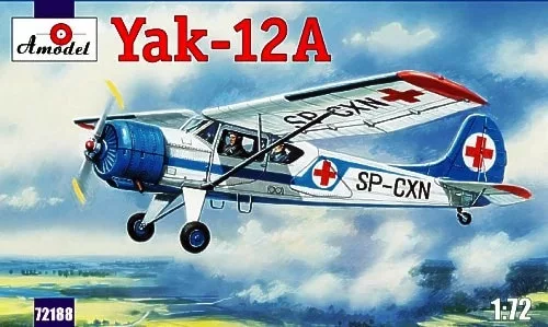 Amodel - Yakovlev Yak-12A Soviet multirole aircr.