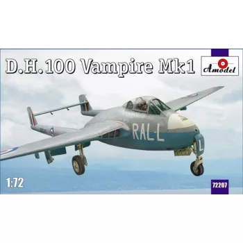 Amodel - D.H.100 Vampire Mk1 RAF jet fighter