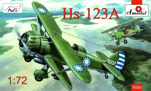 Amodel - Henschel Hs-123A Chinese dive bomber