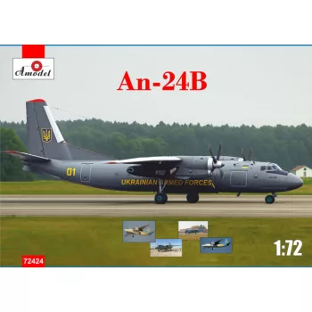 Amodel - Antonov An-24B Ukrainian Air Forces