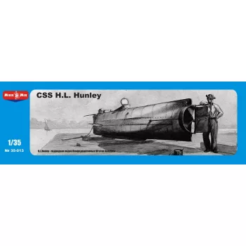 Micro Mir  Amp - CSS H.L.Hanley, Confederate submarine