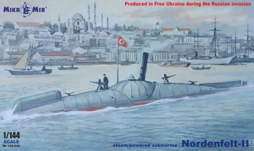 Micro Mir  AMP - Nordenfeld II Turkish submarine