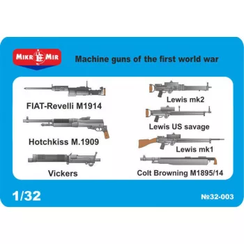 Micro Mir  AMP - WWI machine guns