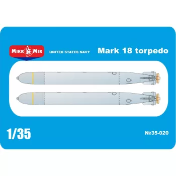 Micro Mir  AMP - US NAVY Mark 18 torpedo, 2 pcs