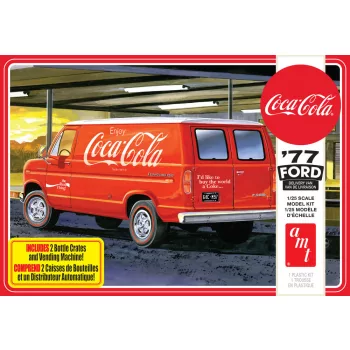 AMT - 1977 Ford Van w/Vending Machine (Coca-Cola) 2T