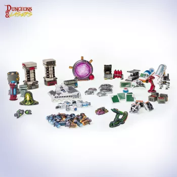   Archon Studio - Dungeons & Lasers Expansion Set: SCI-FI CUSTOMIZATION BITS