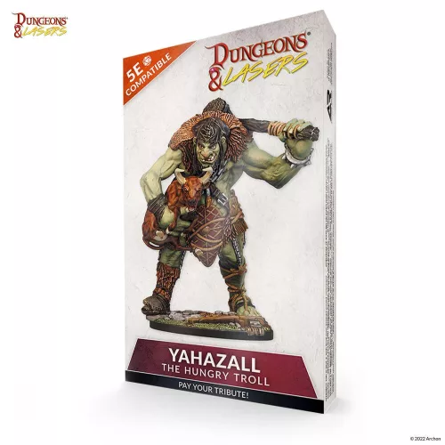 Archon Studio - Dungeons & Lasers Miniatures: YAHAZZAL THE HUNGRY TROLL