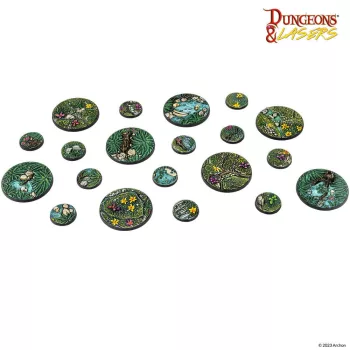   Archon Studio - Dungeons & Lasers Miniatures: DETAILED BASES PACK