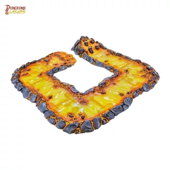   Archon Studio - Dungeons & Lasers Expansion Set: MODULAR LAVA
