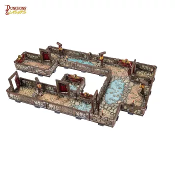 Archon Studio - Dungeons & Lasers DWARVEN MINE: Pre-painted