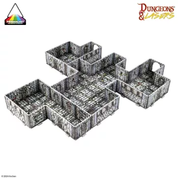   Archon Studio - Dungeons & Lasers FANTASY DUNGEON: PRE-PAINTED