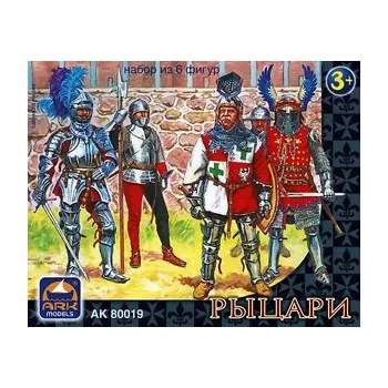 Ark Models - Knights, set of 6 figures