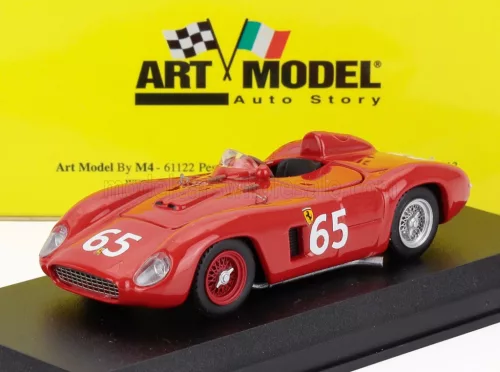 Art-Model - FERRARI 500TR s/n.0652 N 451 4th MONZA SUPERCORTEMAGGIORE GP 1956 OLIVIER GENDEBIEN - ALFONSO DE PORTAGO - RED