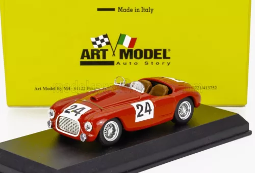 Art-Model - FERRARI 195S SPIDER 2.3L V12 TEAM LUIGI CHINETTI N 24 24h LE MANS 1950 LUIGI CHINETTI - PIERRE LOUIS DREYFUS RED