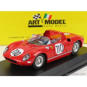   Art-Model - Ferrari 250P Ch.0812 N 110 Winner 1000 Km Nurburgring 1963 J.Surtees - W.Mairesse Red