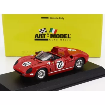   Art-Model - FERRARI 275P SPIDER ch.0820 TEAM SEFAC FERRARI N 22 WINNER 12h SEBRING 1964 MICHEAL PARKES - UMBERTO MAGLIOLI RED