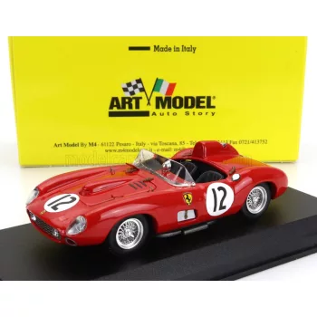   Art-Model - FERRARI 315S SPIDER N 12 12h SEBRING 1957 ALFONSO DE PORTAGO - LUIGI MUSSO RED