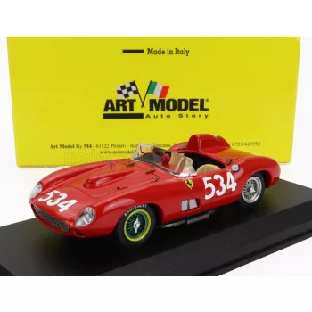   Art-Model - FERRARI 335S SPIDER TEAM SCUDERIA FERRARI N 534 MILLE MIGLIA 1957 PETER COLLINS - LOUIS KLEMENTASKI RED