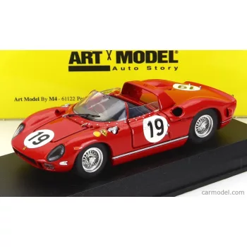   Art-Model - Ferrari 330P 4.0L V12 Team Sefac Ferrari Spa N 19 3Rd 24H Le Mans 1964 J.Surtees - L.Bandini Red
