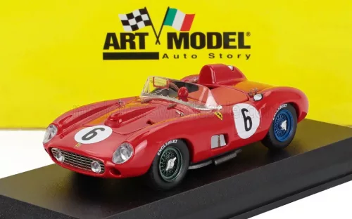 Art-Model - FERRARI 335S SPIDER TEAM SCUDERIA FERRARI N 6 24h LE MANS 1957 PHIL HILL - PETER COLLINS RED