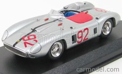 Art-Model - Ferrari 860 Monza N 92 Nassau 1959 J.Von Neumann Silver Red