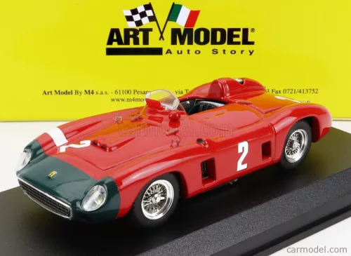 Art-Model - Ferrari 860 Monza Spider N 2 Nurburgring 1956 De Portago - Gendebien Red