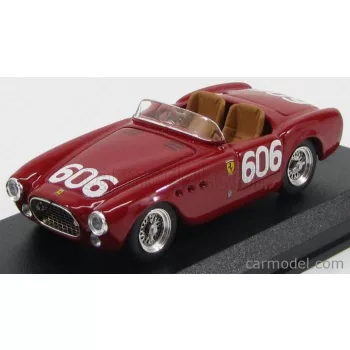   Art-Model - Ferrari 225S Spider N 606 Mille Miglia 1952 Bornigia - Bornigia Red