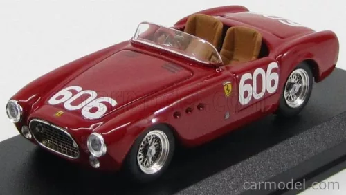 Art-Model - Ferrari 225S Spider N 606 Mille Miglia 1952 Bornigia - Bornigia Red