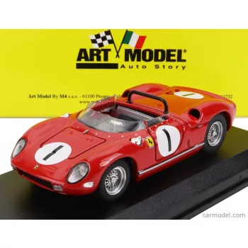   Art-Model - Ferrari 250P Spider N 1 Bridgehampton 1963 P.Rodriguez Red
