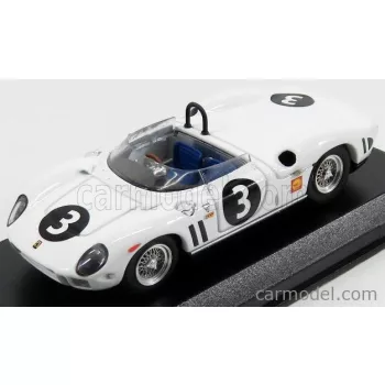   Art-Model - Ferrari 330P Spider Ch.0818 N 3 Canada Mosport Gp 1964 L.Scarfiotti White