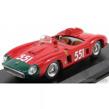   Art-Model - Ferrari 860 Monza Spider Ch.0628 N 551 2Nd Mille Miglia 1956 Collins - Klementaski Red