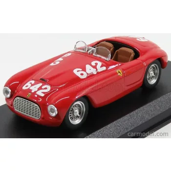  Art-Model - Ferrari 166Mm Barchetta Ch.0010 N 642 Mille Miglia 1949 Taruffi - Nicolini Red