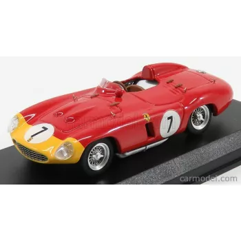   Art-Model - Ferrari 857S Ch.0578 N 7 5Th 1000Km Paris-Monthlery 1956 De Pordago - Hill Red