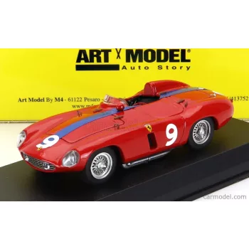   Art-Model - Ferrari 750 Monza Spider N 9 Winner Agadir Marocco Gp 1955 Mike Sparken Red
