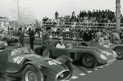 Art-Model - FERRARI 500TR SPIDER s/n.0640 N 38 2nd CIRCUITO DEL POSILLIPO NAPOLI GP 1957 RENATO BOFFA RED