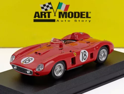 Art-Model - FERRARI 860 MONZA sn0602 N 18 2nd 12h SEBRING 1956 LUIGI MUSSO - HARRY SCHELL RED