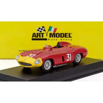   Art-Model - FERRARI 857S SPIDER s/n0584 N 31 WINNER DAKAR SENEGAL GP 1956 MAURICE TRINTIGNANT RED