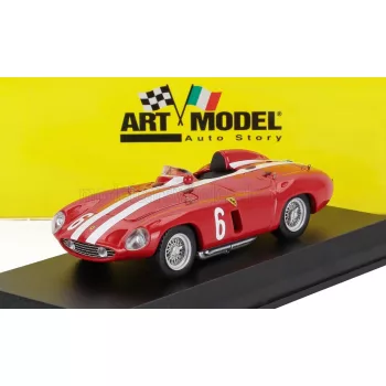   Art-Model - FERRARI 750 MONZA SPIDER s/n.0554 N 6 EIFELRENNEN NURBURGRING 1955 MASTEN GREGORY RED WHITE