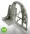 Art Scale - 1/32 A6M Bulkhead with Seat in MIDDLE position - 3D rec. for Tamiya