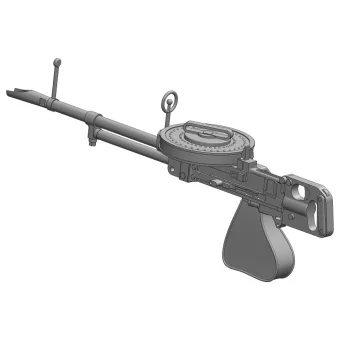 Art Scale - Wickers K gun WWII GB