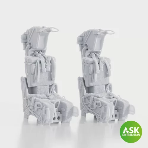 Art Scale - GRU-7A Ejection Seats for F-14A/B Late - with seat belts (2pcs) for Trumpeter