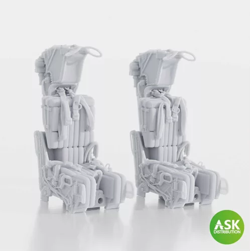 Art Scale - GRU-7A Ejection Seats for F-14A/B Early - with seat belts (2pcs) for Trumpeter
