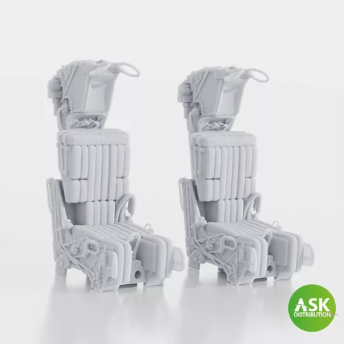 Art Scale - GRU-7A Ejection Seats for F-14A/B Early - excluding seat belts (2pcs) for Trumpeter