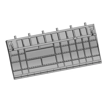   Art Scale - 1/48 B-17 Bomb Bay Doors - 3Dprint detail set for HK Models