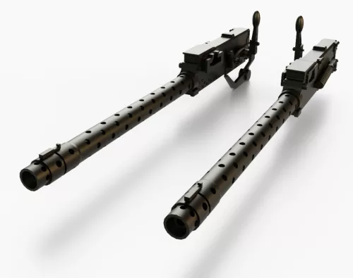 Art Scale - 1/48 A6M Zero machine guns Type 97 7.7mm, 2 pc. - ASK 3D Print