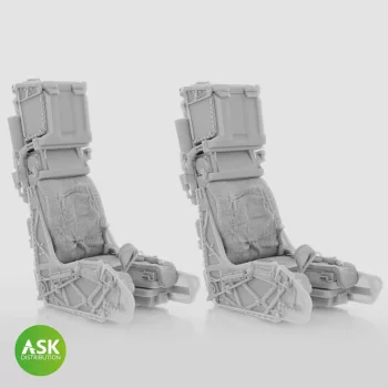   Art Scale - SJU-17 Ejection Seats for EA-18G Growler - 2 pcs excluding seat belts rec. for MENG