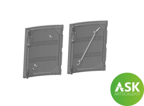 Art Scale - Spitfire Mk.Vb Cockpits door for Eduard