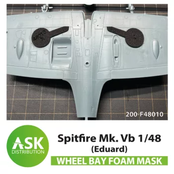   Art Scale - Spitfire Mk.Vb FOAM flexibel wheel bay mask for Eduard