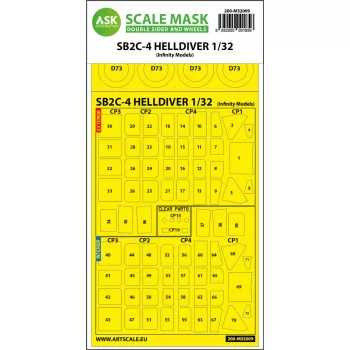  Art Scale - SB2C-4 Helldiver double-sided express mask for Infinity