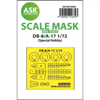   Art Scale - 1/72 DB-8/A-17 one-sided express mask for Special Hobby